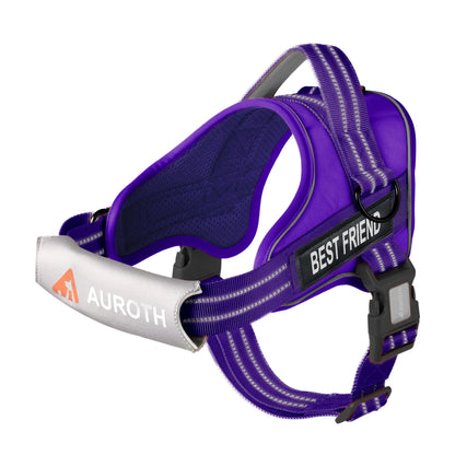 No-Pull Dog Harness with Soft Padded Vest, Adjustable Reflective Straps for Safe Walking and Training – Suitable for Small, Medium, and Large Dogs