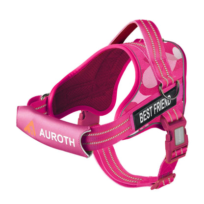 No-Pull Dog Harness with Soft Padded Vest, Adjustable Reflective Straps for Safe Walking and Training – Suitable for Small, Medium, and Large Dogs