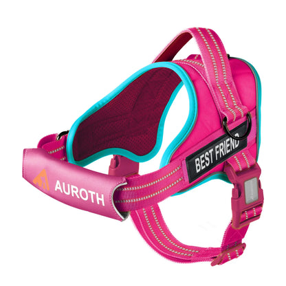No-Pull Dog Harness with Soft Padded Vest, Adjustable Reflective Straps for Safe Walking and Training – Suitable for Small, Medium, and Large Dogs