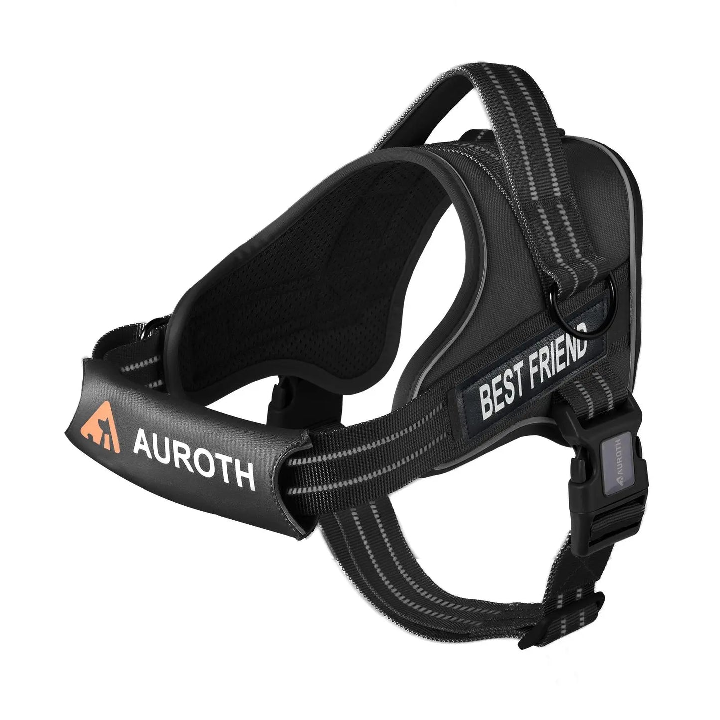 No-Pull Dog Harness with Soft Padded Vest, Adjustable Reflective Straps for Safe Walking and Training – Suitable for Small, Medium, and Large Dogs