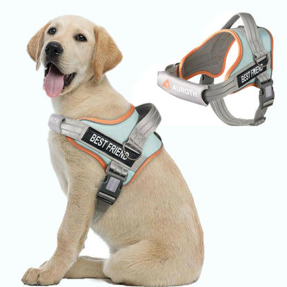 No-Pull Dog Harness with Soft Padded Vest, Adjustable Reflective Straps for Safe Walking and Training – Suitable for Small, Medium, and Large Dogs