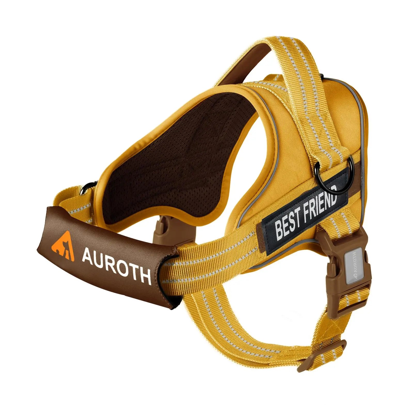No-Pull Dog Harness with Soft Padded Vest, Adjustable Reflective Straps for Safe Walking and Training – Suitable for Small, Medium, and Large Dogs
